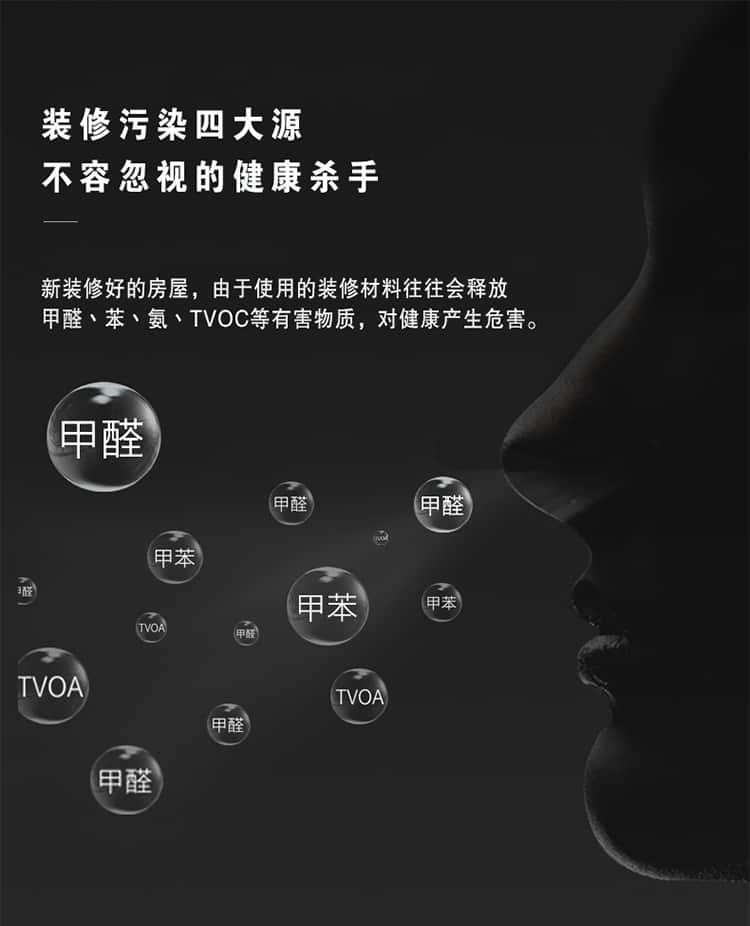 裝修污染四大源 不容忽視的健康殺手 新裝修好的房屋沒有雨使用的裝修材料往往會釋放甲醛、苯、氨、TVOC等有害物質(zhì)，對健康產(chǎn)生危害。  身體的哪些警報？反應(yīng)著室內(nèi)已經(jīng)超標(biāo)嚴(yán)重！