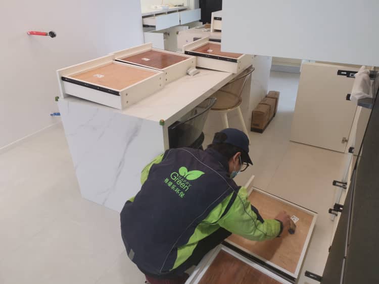 蔡甸除甲醛：格瑞樂蠻扎實！