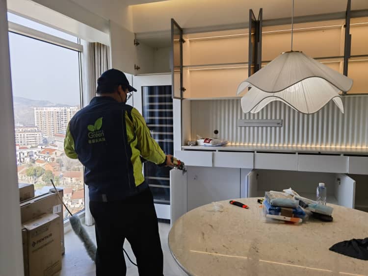 沌口除甲醛：格瑞樂(lè)蠻扎實(shí)！